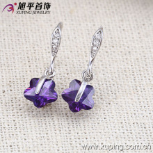 27917 Xuping Fashion CZ Rhodium Creative Jewelry Eardrop for Girls